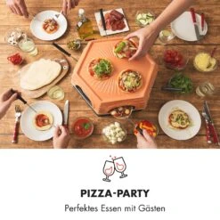 Capricciosa Pizzaofen 1500W Abdeckung Aus Terracotta Warmhaltefunktion -Optimal Küchengeräte Geschäft 10032597 de 0005 logo