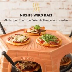Capricciosa Pizzaofen 1500W Abdeckung Aus Terracotta Warmhaltefunktion -Optimal Küchengeräte Geschäft 10032597 de 0006 logo