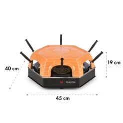 Capricciosa Pizzaofen 1500W Abdeckung Aus Terracotta Warmhaltefunktion -Optimal Küchengeräte Geschäft 10032597 yy 0009 logo