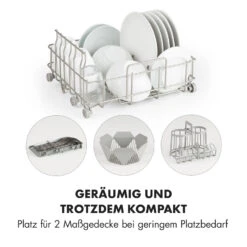 Amazonia Mini Geschirrspülmaschine 6 Programme LED-Display -Optimal Küchengeräte Geschäft 10032678 de 0003 logo