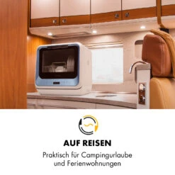 Amazonia Mini Geschirrspülmaschine 6 Programme LED-Display -Optimal Küchengeräte Geschäft 10032678 de 0009 logo