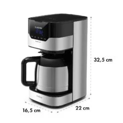 Kaffeemaschine Arabica 800W EasyTouch Control Silber/schwarz 15 Kaffeemaschine Arabica 800W EasyTouch Control Silber/schwarz -Optimal Küchengeräte Geschäft 10032772 yy 0007 logo
