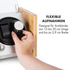 Hanoi 2 Uhrenbeweger, 2 Uhren, 3 Geschwindigkeiten, 4 Modi, Bambus -Optimal Küchengeräte Geschäft 10032797 de 0007 logo