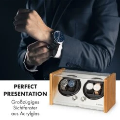 Hanoi 4 Uhrenbeweger, 4 Uhren, 3 Geschwindigkeiten, 4 Modi, Bambus 11 Hanoi 4 Uhrenbeweger, 4 Uhren, 3 Geschwindigkeiten, 4 Modi, Bambus -Optimal Küchengeräte Geschäft 10032798 de 0002 logo