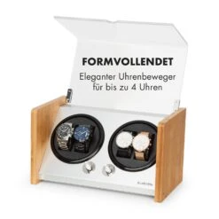 Hanoi 4 Uhrenbeweger, 4 Uhren, 3 Geschwindigkeiten, 4 Modi, Bambus 12 Hanoi 4 Uhrenbeweger, 4 Uhren, 3 Geschwindigkeiten, 4 Modi, Bambus -Optimal Küchengeräte Geschäft 10032798 de 0003 logo