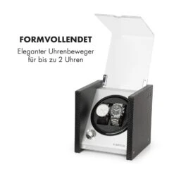 Tokyo 2 Uhrenbeweger, 2 Uhren, 3 Geschwindigkeiten, 4 Modi, Schwarz -Optimal Küchengeräte Geschäft 10032799 de 0003 logo