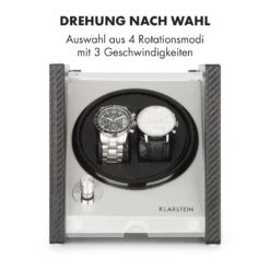 Tokyo 2 Uhrenbeweger, 2 Uhren, 3 Geschwindigkeiten, 4 Modi, Schwarz -Optimal Küchengeräte Geschäft 10032799 de 0004 logo