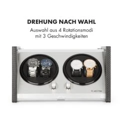 Tokyo 4 Uhrenbeweger, 4 Uhren, 3 Geschwindigkeiten, 4 Modi, Schwarz -Optimal Küchengeräte Geschäft 10032800 de 0004 logo