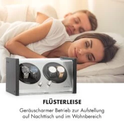 Tokyo 4 Uhrenbeweger, 4 Uhren, 3 Geschwindigkeiten, 4 Modi, Schwarz -Optimal Küchengeräte Geschäft 10032800 de 0006 logo