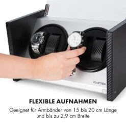 Tokyo 4 Uhrenbeweger, 4 Uhren, 3 Geschwindigkeiten, 4 Modi, Schwarz -Optimal Küchengeräte Geschäft 10032800 de 0007 logo