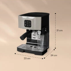 BellaVita Kaffeemaschine 3-in-1 1450 W 20 Bar Milchschäumer 13 BellaVita Kaffeemaschine 3-in-1 1450 W 20 Bar Milchschäumer -Optimal Küchengeräte Geschäft 10032806 yy 0006 logo