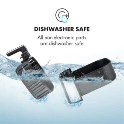 AeroVital Heißluftfritteuse 1700W 5,4 Liter Timer Edelstahl Silber -Optimal Küchengeräte Geschäft 10032848 yy 0008 logo Klarstein AeroVital Heissluftfritteuse silber reedit