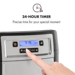 Aromatica II Duo Kaffeemaschine, Integriertes Mahlwerk, 1,25 L Silber 17 Aromatica II Duo Kaffeemaschine, Integriertes Mahlwerk, 1,25 L Silber -Optimal Küchengeräte Geschäft 10032865 yy 0005 logo Klarstein Aromatica II Duo Kaffeemaschine schwarz