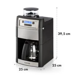 Aromatica II Duo Kaffeemaschine, Integriertes Mahlwerk, 1,25 L Silber 23 Aromatica II Duo Kaffeemaschine, Integriertes Mahlwerk, 1,25 L Silber -Optimal Küchengeräte Geschäft 10032865 yy 0011 logo Klarstein Aromatica II Duo Kaffeemaschine schwarz