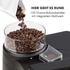 Aromatica II Thermo Kaffeemaschine, Mahlwerk, 1,25 L, Schwarz 20 Aromatica II Thermo Kaffeemaschine, Mahlwerk, 1,25 L, Schwarz -Optimal Küchengeräte Geschäft 10032876 de 0008 logo