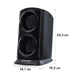 St. Gallen Premium Uhrenbeweger 2 Uhren 4 Geschwindigkeiten -Optimal Küchengeräte Geschäft 10032887 yy 0009 logo Klarstein St Gallen Premium Uhrenbeweger schwarz reedit