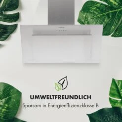 Athena Dunstabzugshaube 60cm Abluft: 350 M³/h LED Edelstahl -Optimal Küchengeräte Geschäft 10032904 de 0009 logo