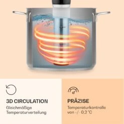 Quickstick Flex 1300W 3D Circulating 0-95 °C IPX7 Timer Schwarz 16 Quickstick Flex 1300W 3D Circulating 0-95 °C IPX7 Timer Schwarz -Optimal Küchengeräte Geschäft 10032905 de 0005 logo