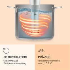 Quickstick Flex 1300W 3D Circulating 0-95 °C IPX7 Timer Silber 16 Quickstick Flex 1300W 3D Circulating 0-95 °C IPX7 Timer Silber -Optimal Küchengeräte Geschäft 10032906 de 0005 logo
