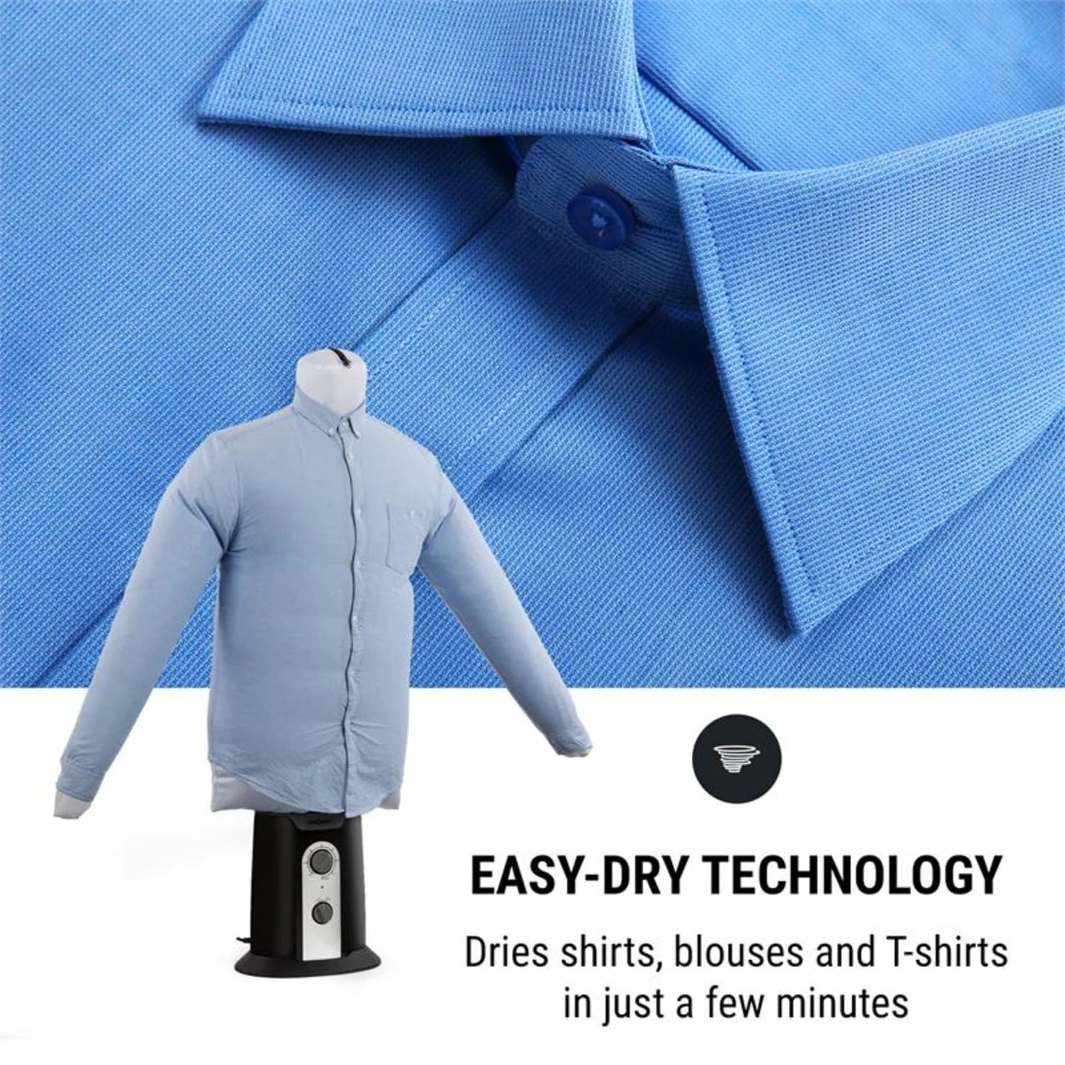 ShirtButler Automatischer Shirt-Trockner, 850 W, 2in1, Bis 65 °C 6 ShirtButler Automatischer Shirt-Trockner, 850 W, 2in1, Bis 65 °C – Bild 4