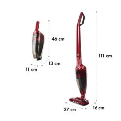 TurboHybrid Staubsauger Boden- Und Handstaubsauger Metallic-rot 21 TurboHybrid Staubsauger Boden- Und Handstaubsauger Metallic-rot -Optimal Küchengeräte Geschäft 10032944 yy 0010 logo Klarstein TurboHybrid Staubsauger metallic rot