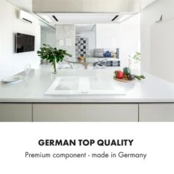 Delicatessa 60 Induktionskochfeld 4 Zonen 7000W Timer Weiß -Optimal Küchengeräte Geschäft 10033027 yy 0008 logo Klarstein Delicatessa 60 Induktionskochfeld weiss