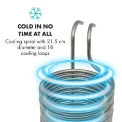 Chiller 12 Eintauchkühler Ø21,5 Cm 18 Schleifen 304 Edelstahl 8 Chiller 12 Eintauchkühler Ø21,5 Cm 18 Schleifen 304 Edelstahl -Optimal Küchengeräte Geschäft 10033082 yy 0003 logo Klarstein Chiller 12 Eintauchkuehler 18 Schleifen