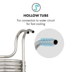 Chiller 12 Eintauchkühler Ø21,5 Cm 18 Schleifen 304 Edelstahl 9 Chiller 12 Eintauchkühler Ø21,5 Cm 18 Schleifen 304 Edelstahl -Optimal Küchengeräte Geschäft 10033082 yy 0004 logo Klarstein Chiller 12 Eintauchkuehler 18 Schleifen