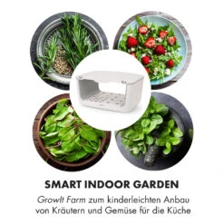 GrowIt Farm Smart Indoor Garden 28 Pflanzen 48W LED 8 Liter 17 GrowIt Farm Smart Indoor Garden 28 Pflanzen 48W LED 8 Liter -Optimal Küchengeräte Geschäft 10033115 de 0004 logo
