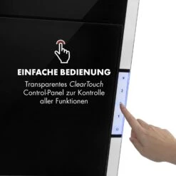 Mirage 90 Dunstabzugshaube 550 M³/h Touch-Panel RGB-Ambiente-Licht A++ -Optimal Küchengeräte Geschäft 10033117 de 0008 logo