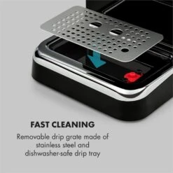 Espressionata Gusto Espressomaschine 1100W 15 Bar Druck Schwarz 16 Espressionata Gusto Espressomaschine 1100W 15 Bar Druck Schwarz -Optimal Küchengeräte Geschäft 10033209 yy 0006 logo Klarstein Espressionata Gusto Espressomaschine