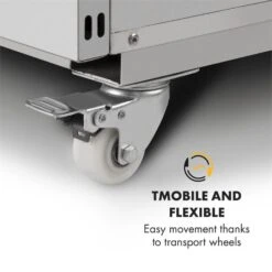 Master Jerky 24 Dörrautomat 5850W 40-90 °C 15h-Timer Edelstahl Silber -Optimal Küchengeräte Geschäft 10033214 yy 0008 logo Klarstein Master Jerky 24 Doerrautomat silber