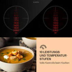 MisterCook Duo Kochplatte Infrarot 3000W 90-650°C Abschalttimer 12 MisterCook Duo Kochplatte Infrarot 3000W 90-650°C Abschalttimer -Optimal Küchengeräte Geschäft 10033283 de 0005 logo