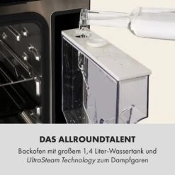 MasterFresh Dampfbackofen 230°C 24l Touch-Bedienfeld Schwarz -Optimal Küchengeräte Geschäft 10033284 de 0003 logo
