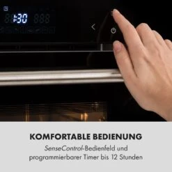 MasterFresh Dampfbackofen 230°C 24l Touch-Bedienfeld Schwarz -Optimal Küchengeräte Geschäft 10033284 de 0005 logo