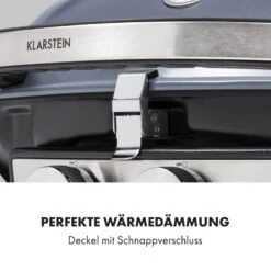 Parforce Duo Gasgrill 2 Brenner 4,4kW 15000BTU 300°C Grau -Optimal Küchengeräte Geschäft 10033297 de 0008 logo