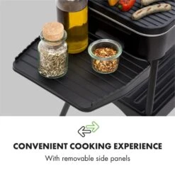 Porterhouse Elektrogrill 2200W Antihaft-Grillfläche Schwarz 13 Porterhouse Elektrogrill 2200W Antihaft-Grillfläche Schwarz -Optimal Küchengeräte Geschäft 10033322 yy 0003 logo Klarstein Porterhouse Elektrogrill 2200W schwarz