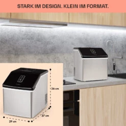 Clearcube Eiswürfelmaschine Klareis 13kg/24h Edelstahl Schwarz 14 Clearcube Eiswürfelmaschine Klareis 13kg/24h Edelstahl Schwarz -Optimal Küchengeräte Geschäft 10033350 de 0006 usp