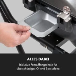 Tafelspitz Elektrogrill 2000/2400 W Antihaftbeschichtung Faltbar Mobil -Optimal Küchengeräte Geschäft 10033448 de 0007 logo