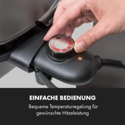 Tafelspitz Elektrogrill 2000/2400 W Antihaftbeschichtung Faltbar Mobil -Optimal Küchengeräte Geschäft 10033448 de 0009 logo
