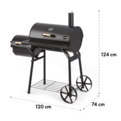 Beef Brisket Smoker Grill Holzkohlegrill/Smoker Edelstahl-Grill Mobil 19 Beef Brisket Smoker Grill Holzkohlegrill/Smoker Edelstahl-Grill Mobil -Optimal Küchengeräte Geschäft 10033460 yy 0009 logo Klarstein Beef Brisket Smoker Grill schwarz