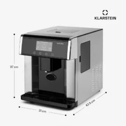 Eiszeit Eiswürfelmaschine Edelstahl 3 Eiswürfelgrößen Silber 15 Eiszeit Eiswürfelmaschine Edelstahl 3 Eiswürfelgrößen Silber -Optimal Küchengeräte Geschäft 10033478 yy 0011 dimensions