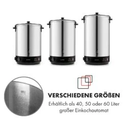KonfiStar 40 Einkochautomat Getränkespender 2500W 40L Edelstahl -Optimal Küchengeräte Geschäft 10033524 de 0009 logo