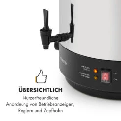 KonfiStar 50 Einkochautomat Getränkespender 2500W 50L Edelstahl -Optimal Küchengeräte Geschäft 10033525 de 0006 logo
