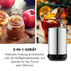 KonfiStar 50 Einkochautomat Getränkespender 2500W 50L Edelstahl -Optimal Küchengeräte Geschäft 10033525 de 0007 logo