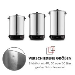 KonfiStar 60 Einkochautomat Getränkespender 2500W 60L 110°C 120min -Optimal Küchengeräte Geschäft 10033526 de 0009 logo