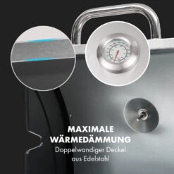 Gazooka 2.0T Gas BBQ Grill 2x3kW Brenner Edelstahl 19 Gazooka 2.0T Gas BBQ Grill 2x3kW Brenner Edelstahl -Optimal Küchengeräte Geschäft 10033532 de 0007 logo