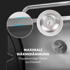 Gazooka 3.0T BBQ Grill 3x3kW Brenner 4 Rollen Edelstahl 19 Gazooka 3.0T BBQ Grill 3x3kW Brenner 4 Rollen Edelstahl -Optimal Küchengeräte Geschäft 10033533 de 0007 logo