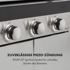 Gazooka 3.0T BBQ Grill 3x3kW Brenner 4 Rollen Edelstahl 20 Gazooka 3.0T BBQ Grill 3x3kW Brenner 4 Rollen Edelstahl -Optimal Küchengeräte Geschäft 10033533 de 0008 logo