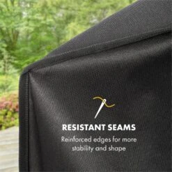 Hot & Hot Wetterschutzhaube 600D Canvas 30/70% PE/PVC Schwarz -Optimal Küchengeräte Geschäft 10033537 yy 0004 logo Klarstein Hot and Hot Wetterschutzhaube schwarz